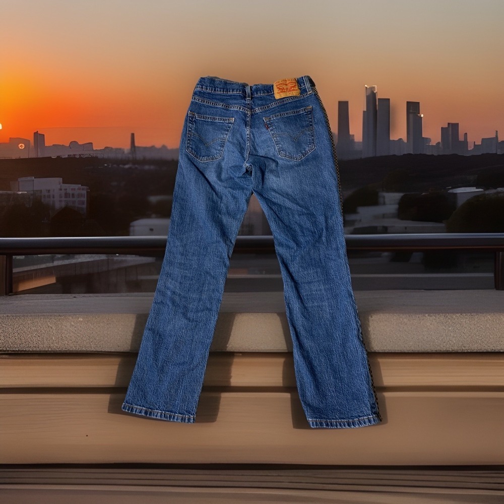 Mens Levi's 541 Athletic Tapered 18181 Stretch Tapered Blue Jeans W29 L‎ 30